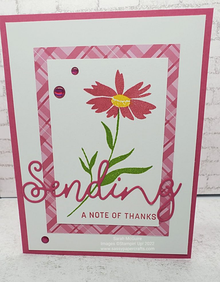 Sending Smiles Thank You Card – SassyPaperCrafts