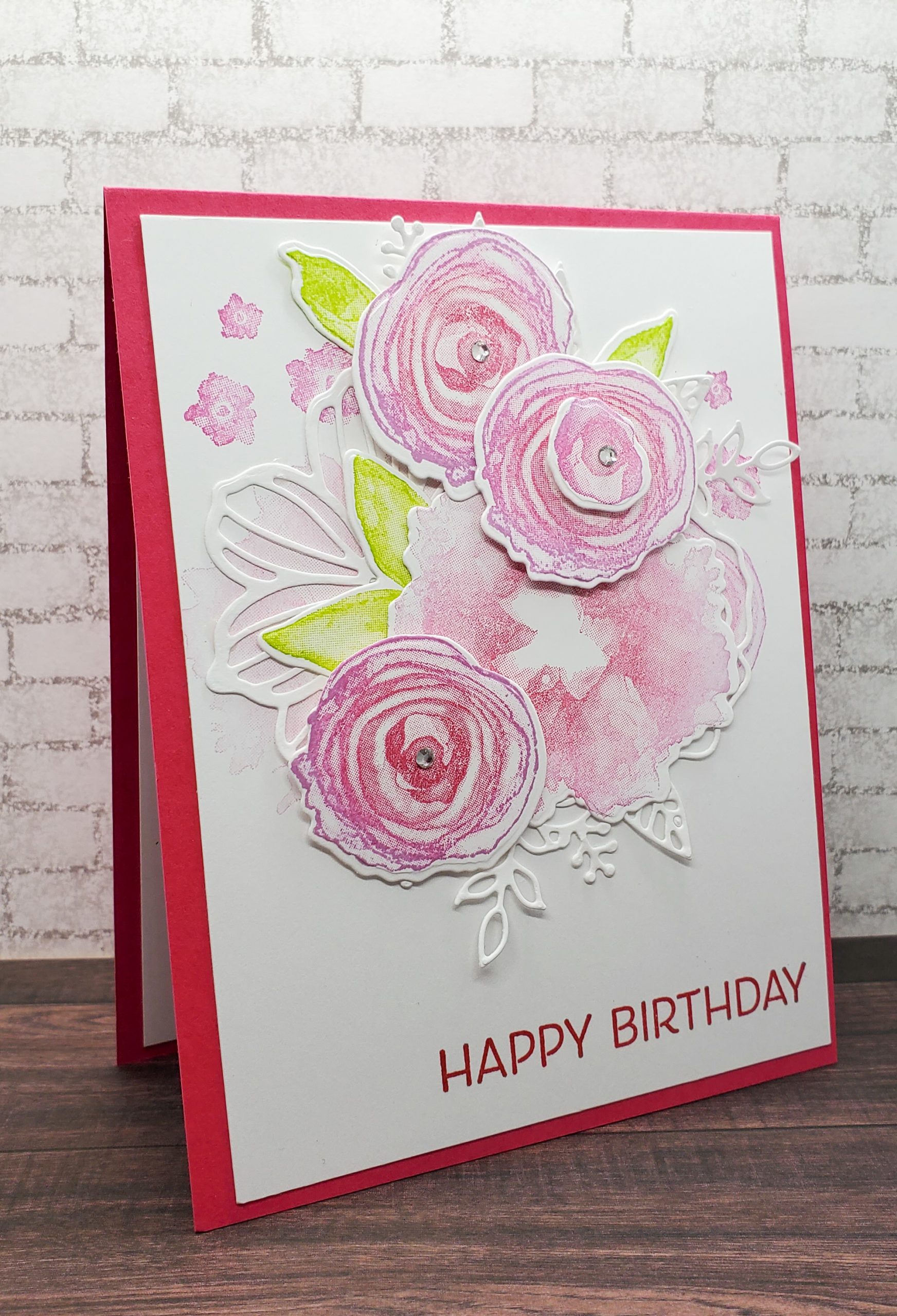 Artistically Inked Birthday Card – SassyPaperCrafts
